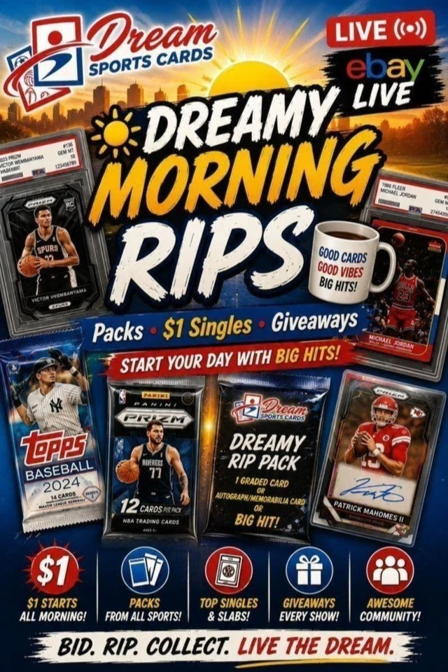 ☀️ DREAMY MORNING RIPS | Packs • $1 Singles • Giveaways