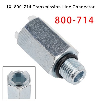 800-714 Transmission Line Connector - 3/8In. OD Tube x 14mm-1.5 1PC