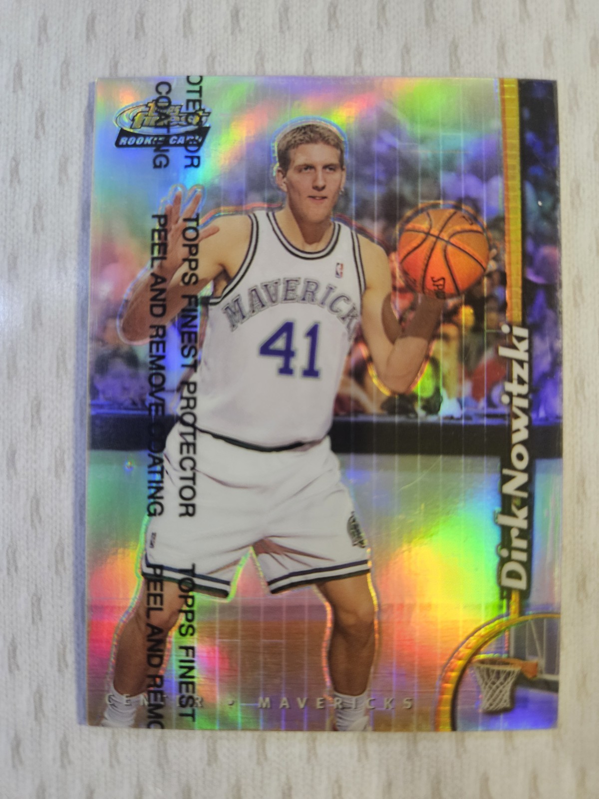 1998-99 Topps Finest - Dirk Nowitzki #234 Refractor (RC)