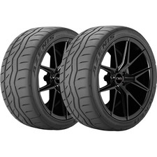 Qty 2 22540r18 Falken Azenis Rt615k 92w Xl Black Wall Tires