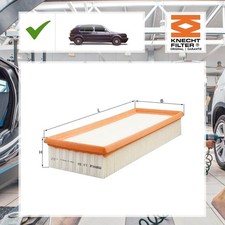 Knecht Luftfilter VW GOLF II (19E, 1G1) 1.6 D