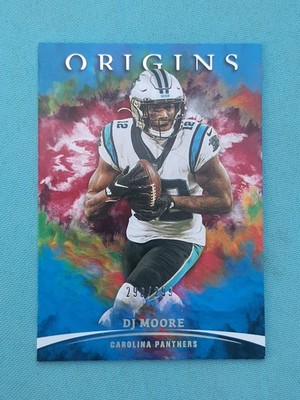 2021 Panini Origins #15 DJ Moore Carolina Panthers Red Parallel /299