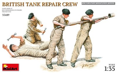 Miniart BRITISH TANK REPAIR CREW KIT 1:35