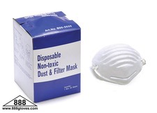 White Nuisance Dust Mask, Single Strap - Heavy Duty - 90-5020 - 1000 Face Masks
