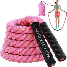 Weighted Jump Rope Fitness   Heavy Skipping Rope Women  Adults Ideal Home Gym