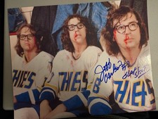 Jeff Carlson Signed 8x10 Photo Slapshot Autographed