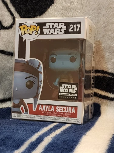 Funko Pop! Vinyl: Star Wars - Aayla Secura - Smuggler's Bounty (Exclusive) #217