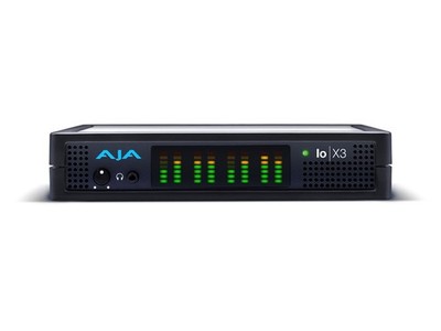 Aja Io X3 Professional Multi-Channel 2K/HD/SD Video I/O über Thunderbolt 3