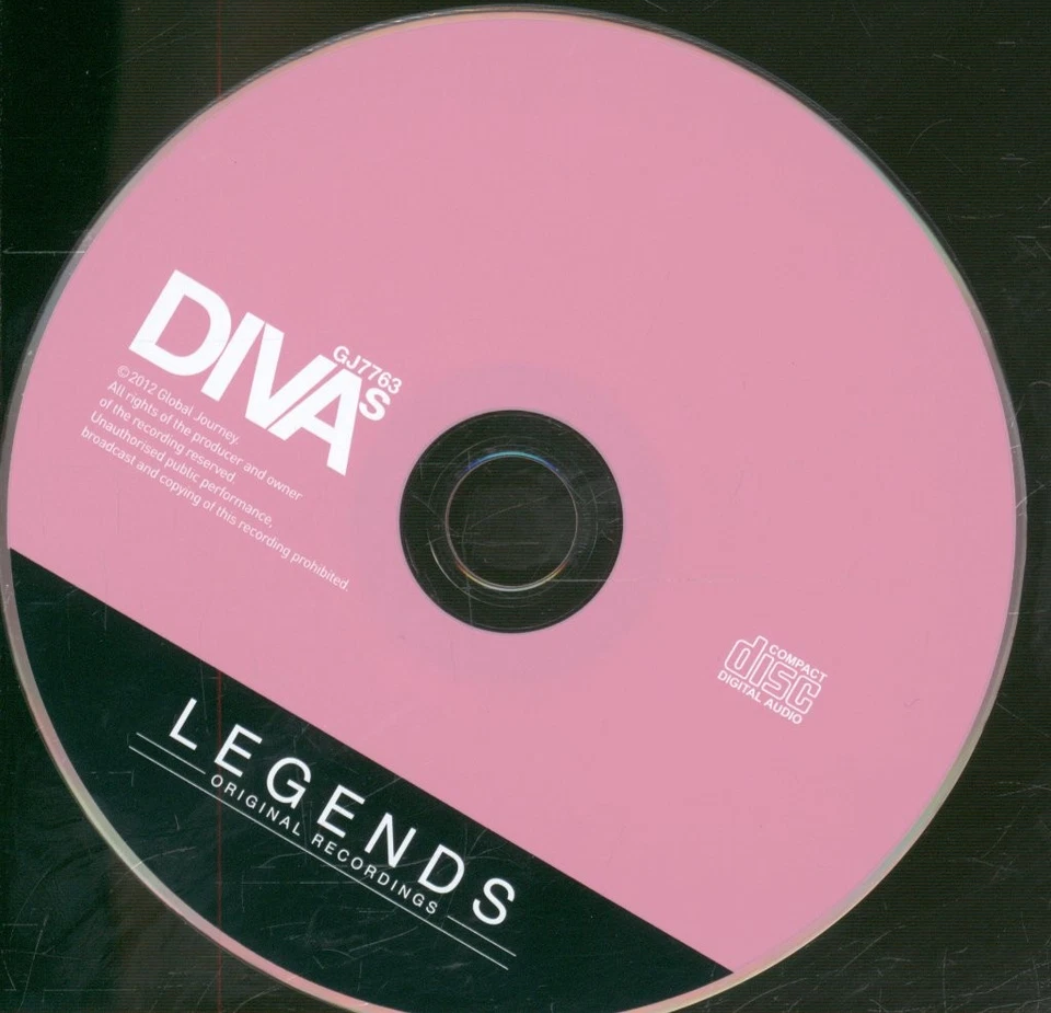 Various Artists Divas Legends CD UK Global Journey 2012 GJ7763 - Image 3 of 3
