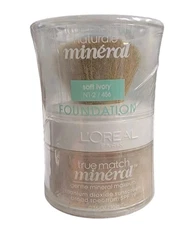 L'OREAL True Match Mineral Foundation Soft Ivory N1-2 / 456 New Sealed