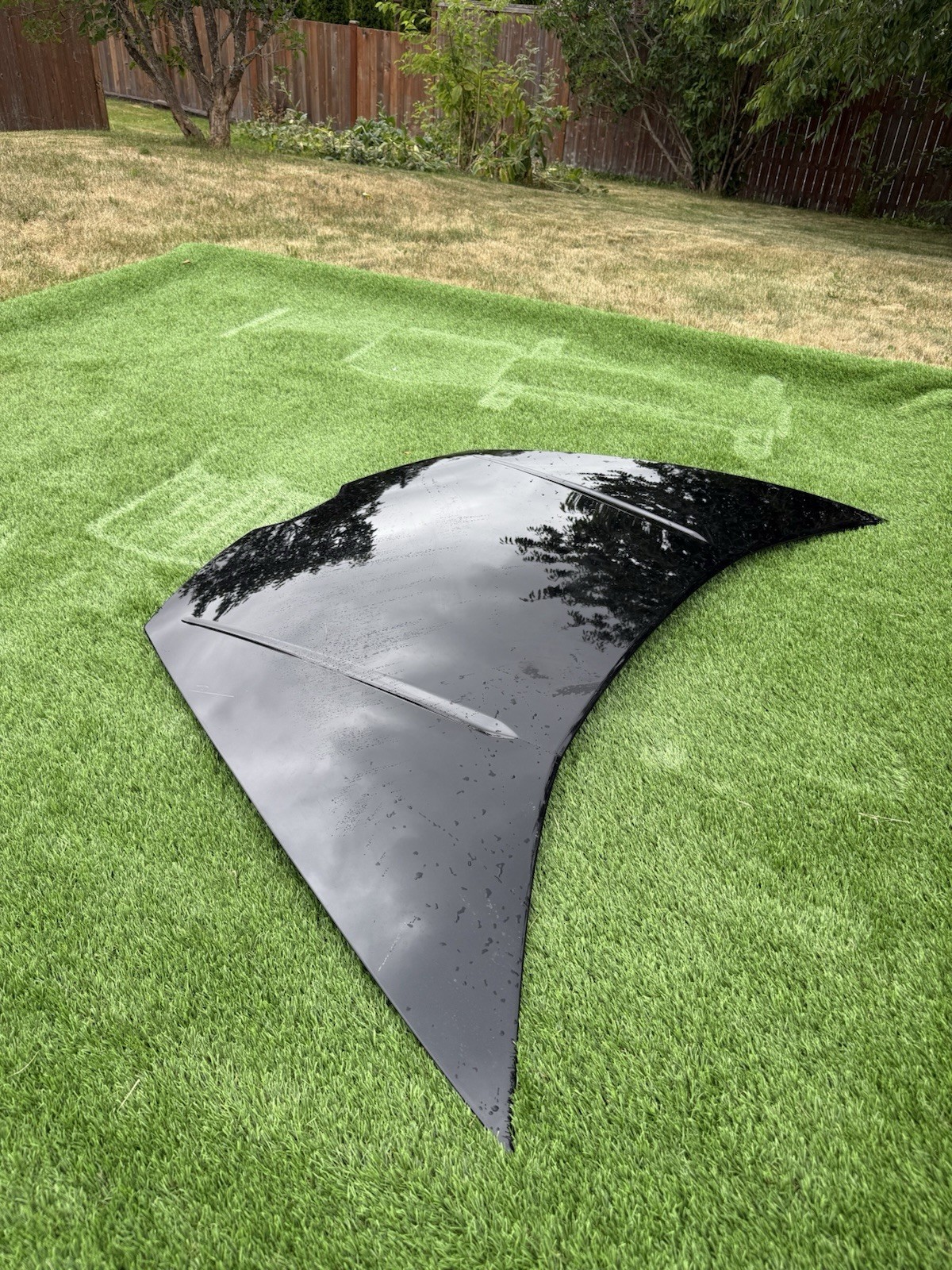 LAMBORGHINI HURACAN LP610 LP580 HOOD OEM 4T0823021C BLACK NERO SERAPIS