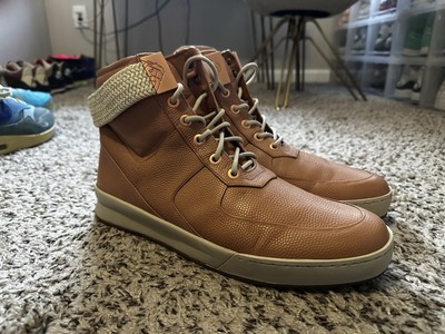 Magnus Alpha Luxury Sneakers Men s POAI Mid Guero Size 14 - NO BOX - SEE PICS