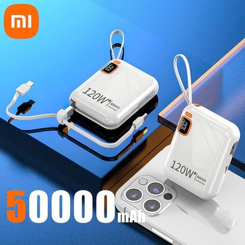 Xiaomi 120W 50000mAh Portable Power Bank High Capacity Cable Fast Charging - Picture 10 of 14