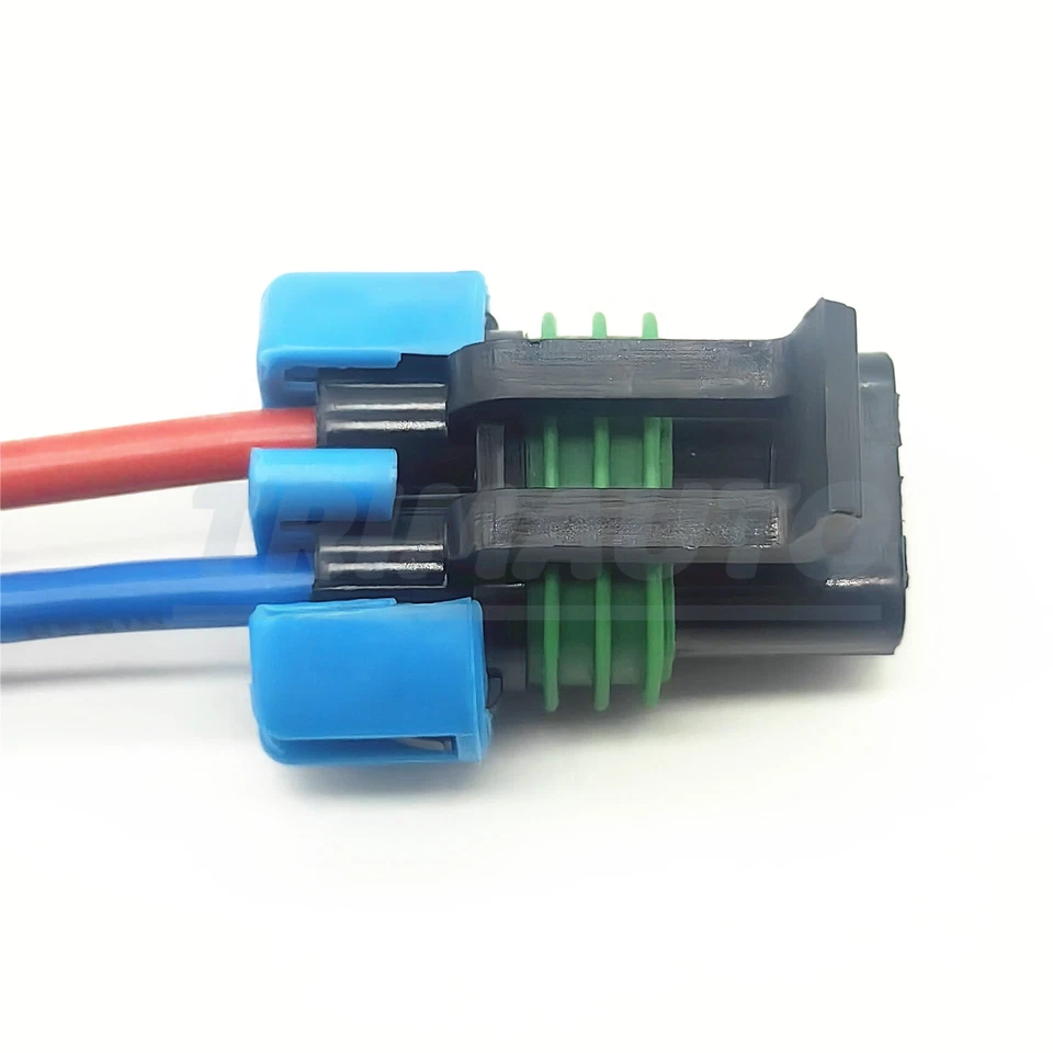 Conector de compresor de aire acondicionado Peterbilt 337 2010-2023 enchufe coleta - F69-1015-111 Foto 4 de 4