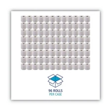 Boardwalk® Standard 2-Ply Toilet Paper Rolls, 400 Sheets, 96 Rolls (BWK6144)