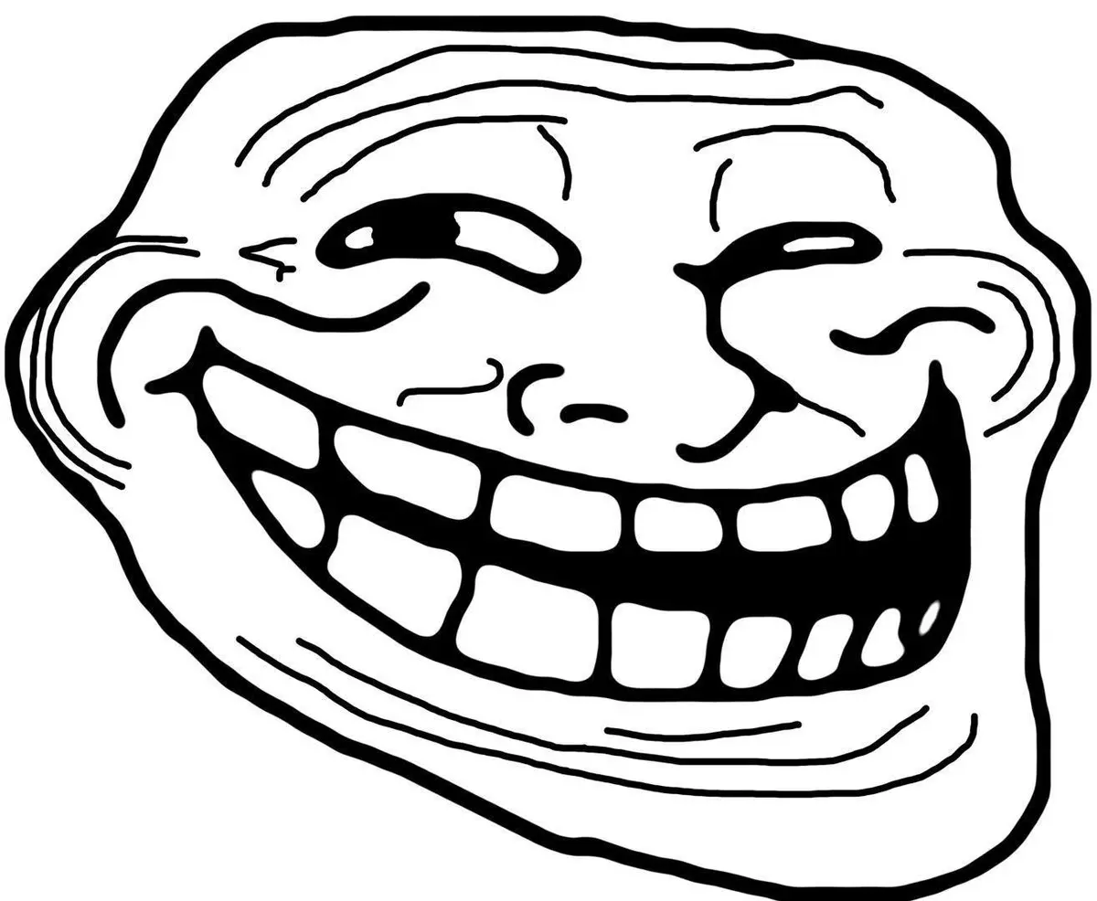 TROLL FACE | Sticker