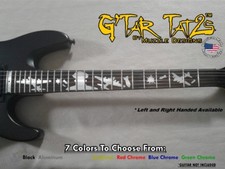 Bombers Guitar Decal Sticker Inlay - L/R Handed - Choose from 7 colors 2 PACK 