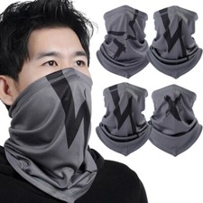 Men Cooling Neck Gaiter UV Protection Bandana Scarf Motorcycle Cycling Face Mask
