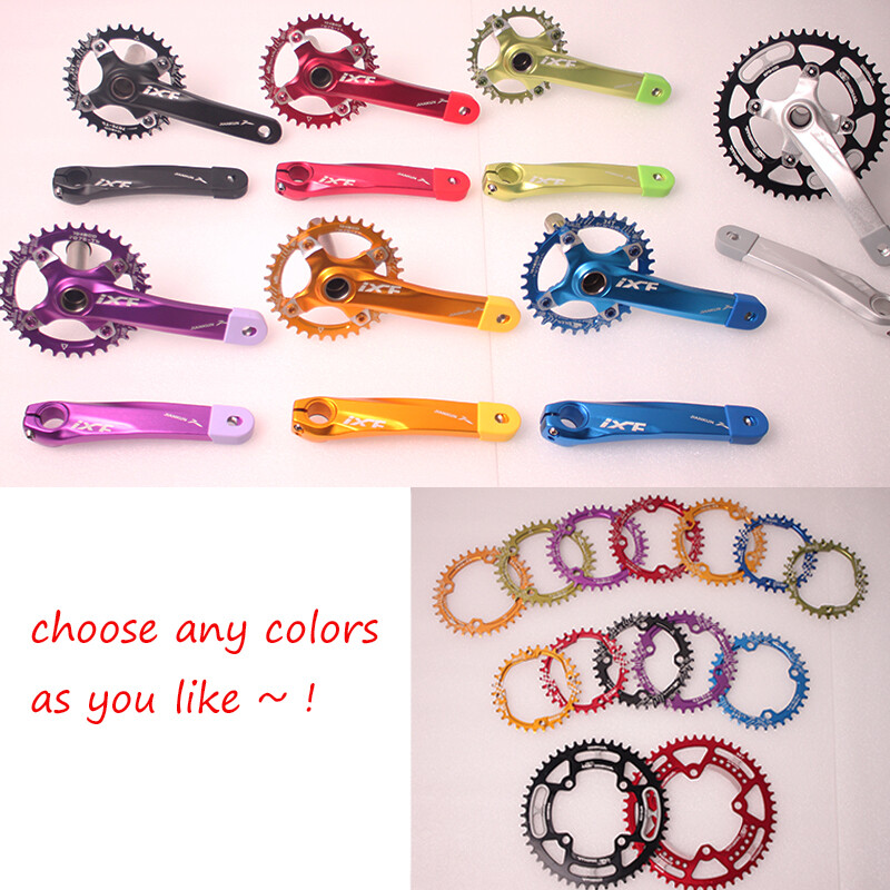 Uk All Teeth 3052T Chainset Crank BCD104mm Single Speed MTB Bike