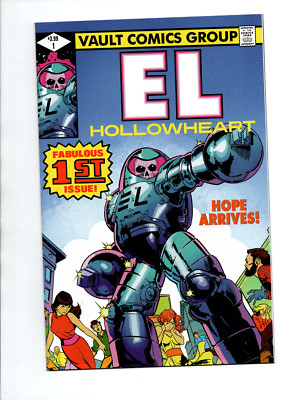El Hollowheart #1 Vault Comics Rom Spaceknight Homage 2021