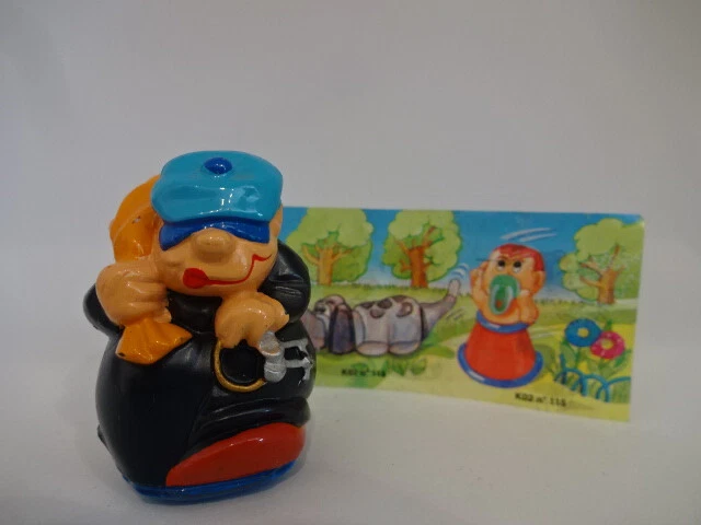 K02 n.113 - Der Stempel Dieb mit orangem Rucksack + BPZ - Bild 1 von 1