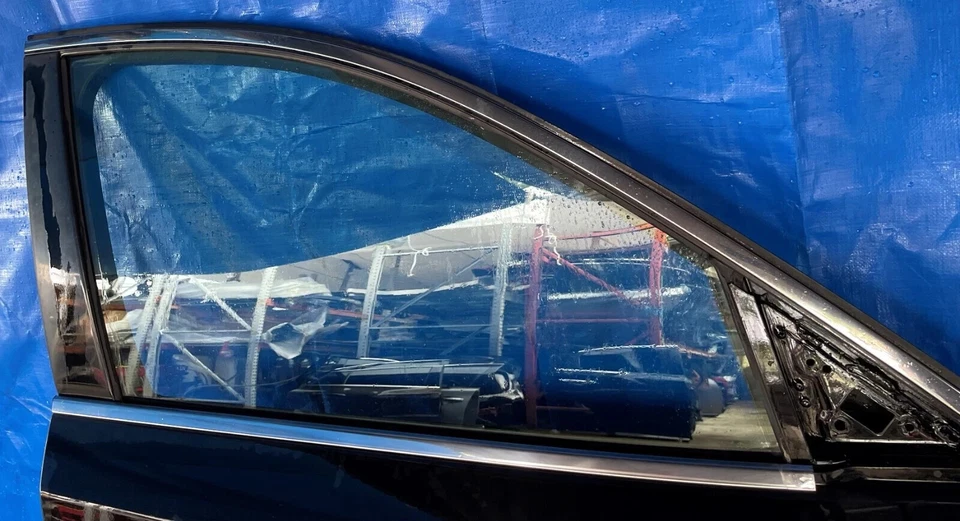 INFINITI FX35 FX50 FRONT RIGHT SIDE DOOR ASSEMBLY BLACK 2009-2012 # NB1-DRU1199 - Image 4 of 4