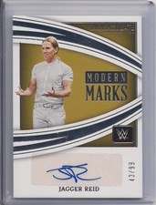 2022 Immaculate WWE #MM-JRD Jagger Reid Modern Marks Auto 43/99