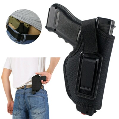 Hunting Right Hand Gun Holster Concealed Carry IWB Waist Pouch for Small Handgun