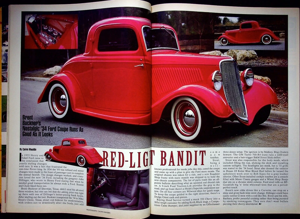 ROD CUSTOM MAGAZINE, NOVEMBER 1995 VOLUME 29, NUMBER 11 - Image 4 of 4