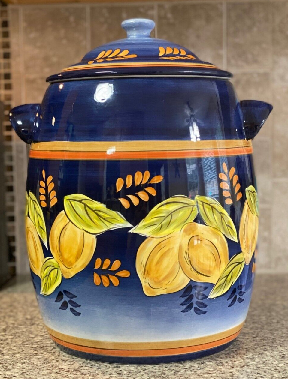 Palermo Lemon~Samovar~Beverage Dispenser~Tabletops Gallery~Approx 2½ Gallon image 3
