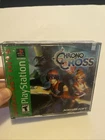 PS1 CHRONO CROSS Security Label Greatest Hits Brand New Sealed