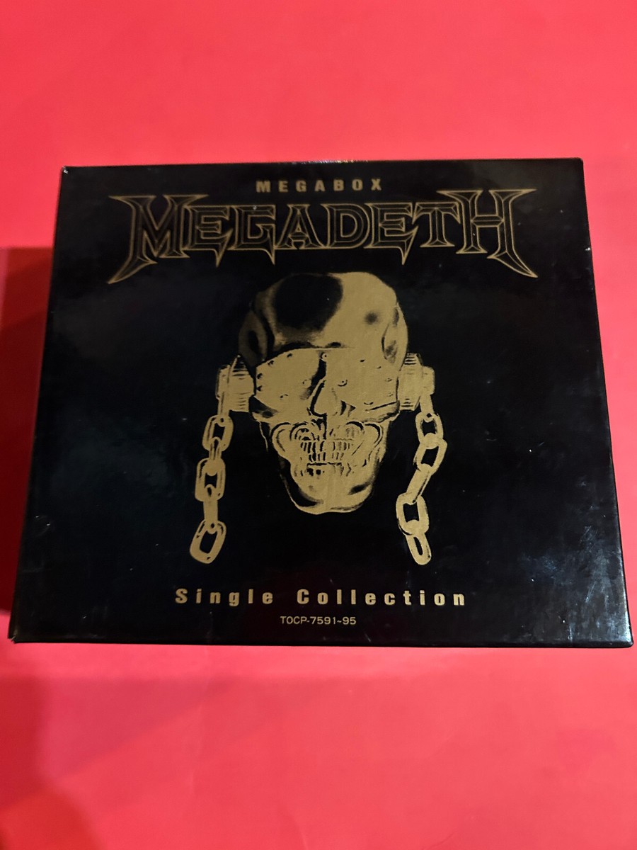 ⑮メガデス　MEGADETH cd 10枚セット Megadeth / Megabox Single Collection JAPAN EDITION RARE 5-CD
