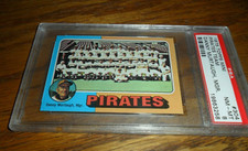 1975 Topps Mini #304 Danny Murtaugh PIRATES Team Checklist NM MINT PSA 8