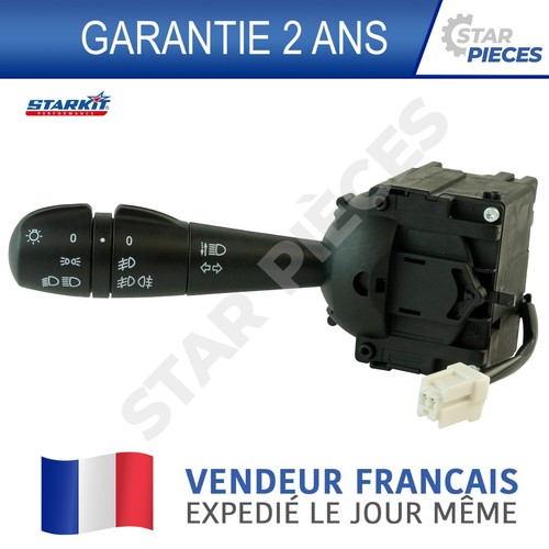 Verlichtingscommodo met mistlamp achter stuurkolomschakelaar compatibel voor Renault Espace 4 Laguna 2 Trafic 2 Vivaro A 7701048912 Verlichtingscommodo met mistlamp achter stuurkolomschakelaar compatibel voor Renault Espace 4 Laguna 2 Trafic 2 Vivaro A 7701048912