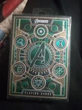 Marvel Studios Theory11 Avengers Playing Cards (Green)