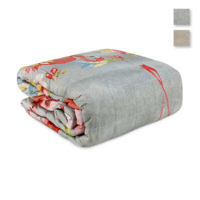 3 Seater Sofa Cover Quilted Flamingos Delicate Thoughts 4854