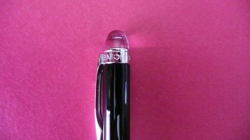 ¿EXCELENTE De colección? Bolígrafo Montblanc Starwalker Midnight negro probado funciona - Imagen 20 de 23