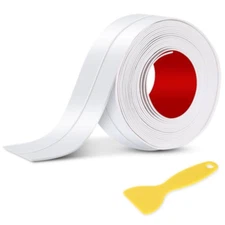 Caulk Tape, Toilet Caulk Strip, Toilet Sealer Around Toilet Base, Caulk Tape ...