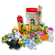 Arabic Alphabet Blocks At The Zoo - Arabic Learning Fun for Kids