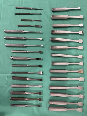 *LOT OF 30* Aesculap Zimmer Mueller Richards Key Elevators