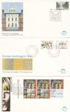 Netherlands - Welfare, EUROPA & Places (3no. FDC) 1981