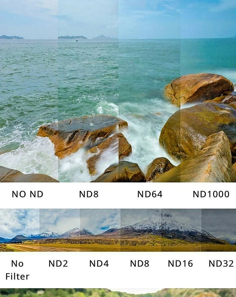 K&F Concept 72mm Fader ND Lens Filter Variable ND2 to ND32 for Camera no x Spot - Image 3 of 4
