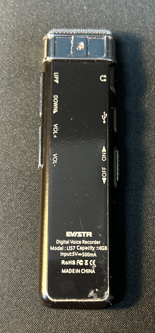 EVISTR 16GB Digital Voice Recorder Voice Activated Recorder with