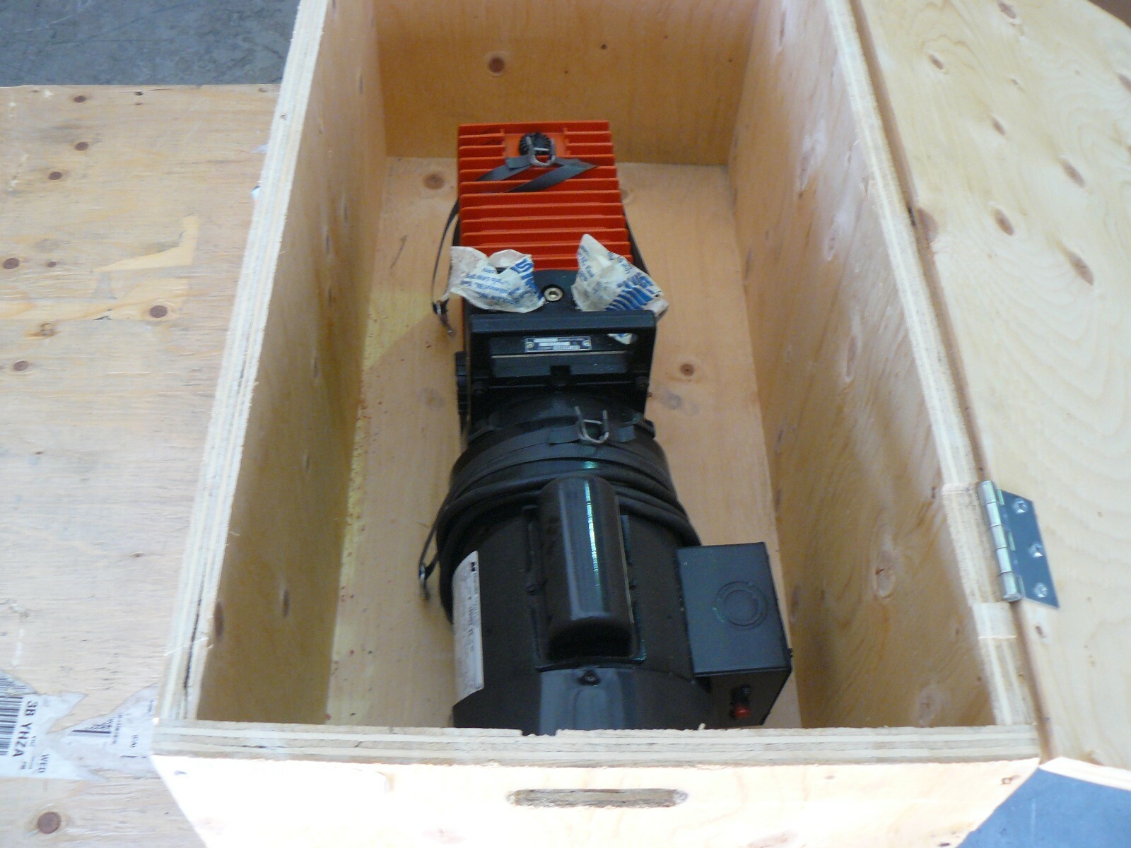 Alcatel 2012A dual stage rotary vane vacuum pump eBay