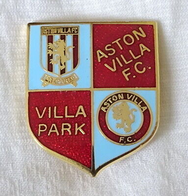 Old Aston Villa F C Pin Badge Villa Park Made By W Reeves Birmingham Ebay