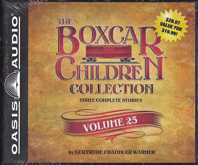NEW The Boxcar Children Collection Volume 25 Vol 3 Audio Stories Gertrude Warner