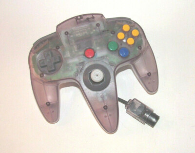 Official N64 Controller Atomic Clear Purple Nintendo 64 Remote