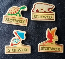 Lot de 4 PIN'S STAR WAX -