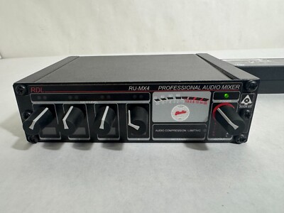 Radio Design Labs (RDL) - RUMX4 - RDL RACK-UP RU-MX4 Audio Mixer