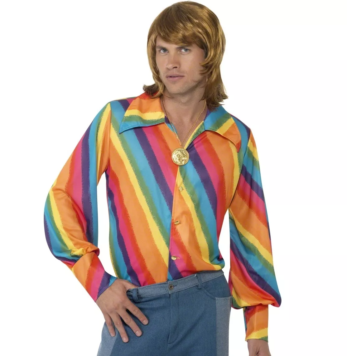 Rainbow dress best sale shirt